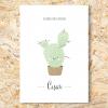 Cactus geboortekaartje