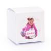 Sticker rond 40mm hout