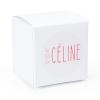 Sticker rond 40mm Pastel Regenboog