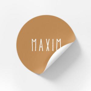 Sticker rond 40mm Hockey