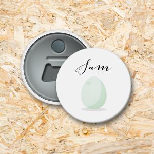 Dino ei Button flesopener 56 mm