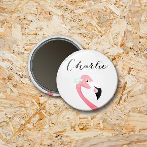 Magneet 37mm Flamingo