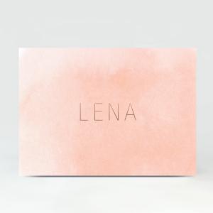GB018 Geboortekaartje Lena