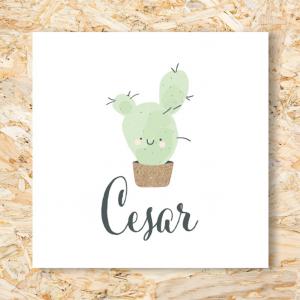 Sticker 40mm cactus