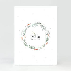 GB002 Geboortekaartje Mila