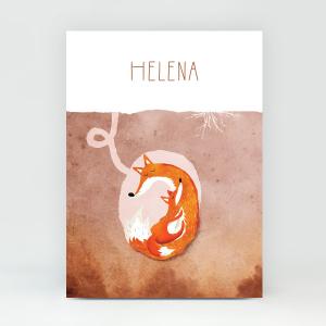 GB020 Geboortekaartje Helena
