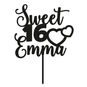 Taarttopper Sweet 16