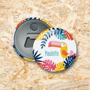 Toekan Button flesopener 56 mm
