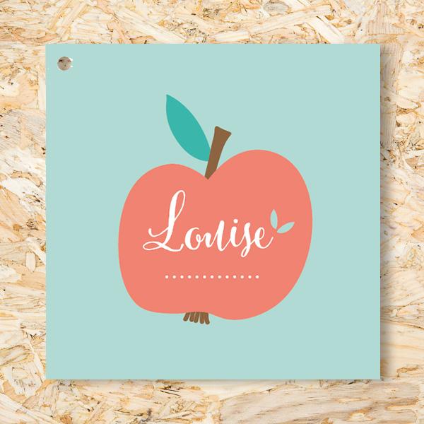 Appeltje label 40mm