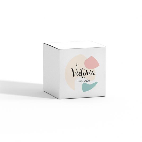 Sticker rond 40mm Lava